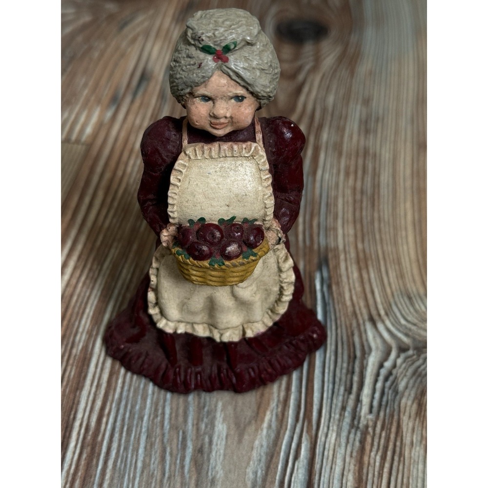 Vintage Mrs. Claus Figure 5" Unbranded